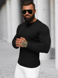 Herren Pullover Schwarz OZONEE NB/MMB602/4Z