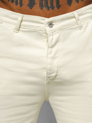 Herren Hose Ecru OZONEE DO/4001