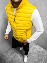 Herren Weste Gelb OZONEE JS/HDL88001Z