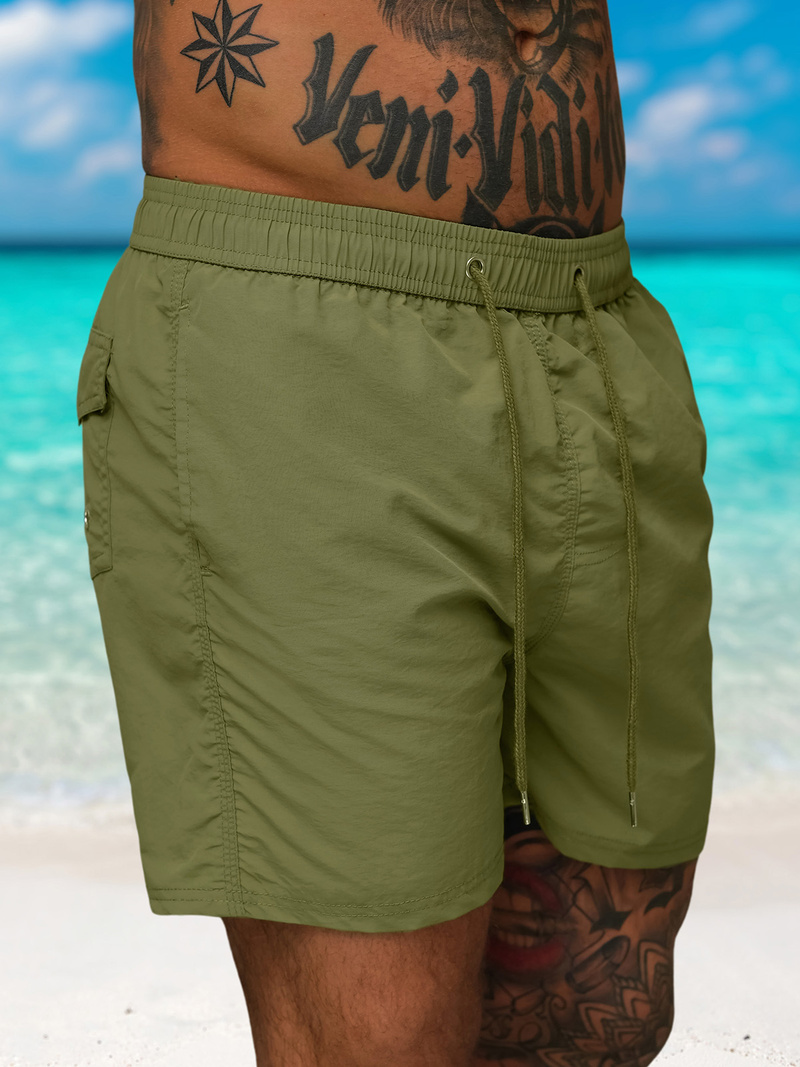 Herren Badeshorts Khaki OZONEE JS/XL018/24