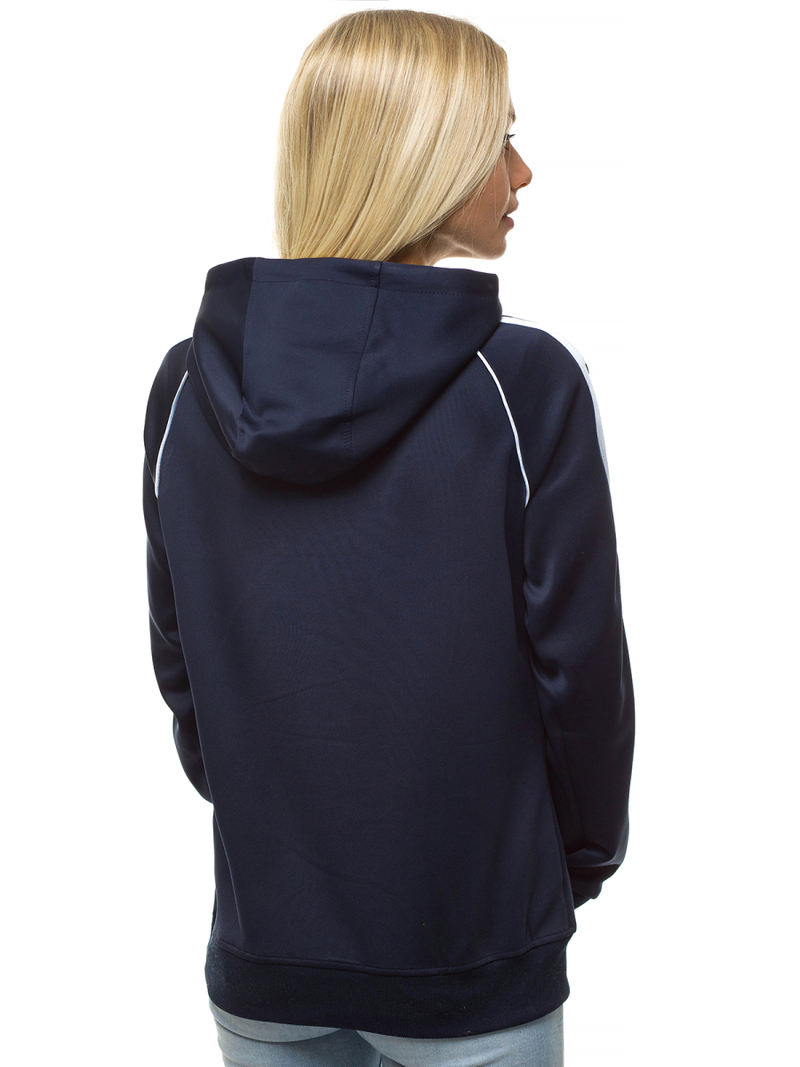 Damen Kapuzenpullover Marineblau OZONEE JS/JK88117/25