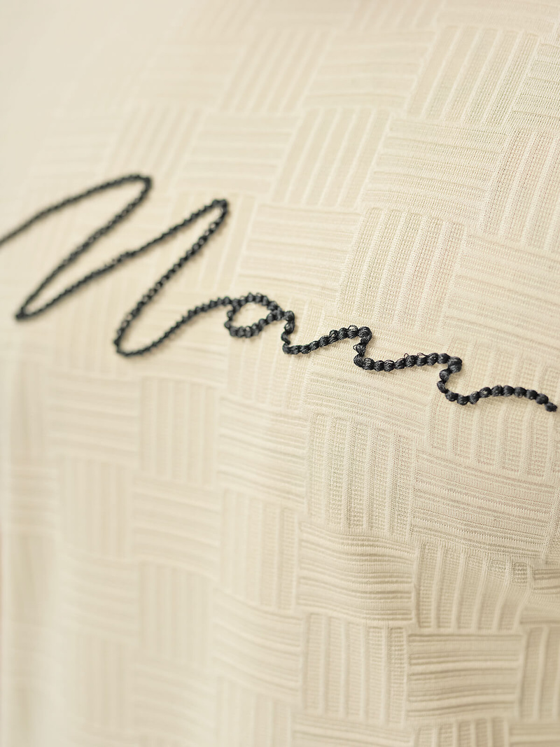 Herren T-shirt Beige OZONEE O/QS11628