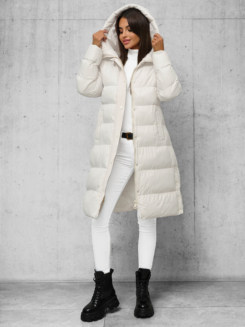 Damen Jacke Ecru OZONEE JS/5M3253/281