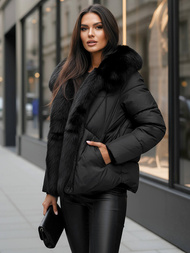 Damen Jacke Schwarz OZONEE O/16M9179/392