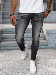 Herren Jeanshose Schwarz OZONEE NB/MP0070N