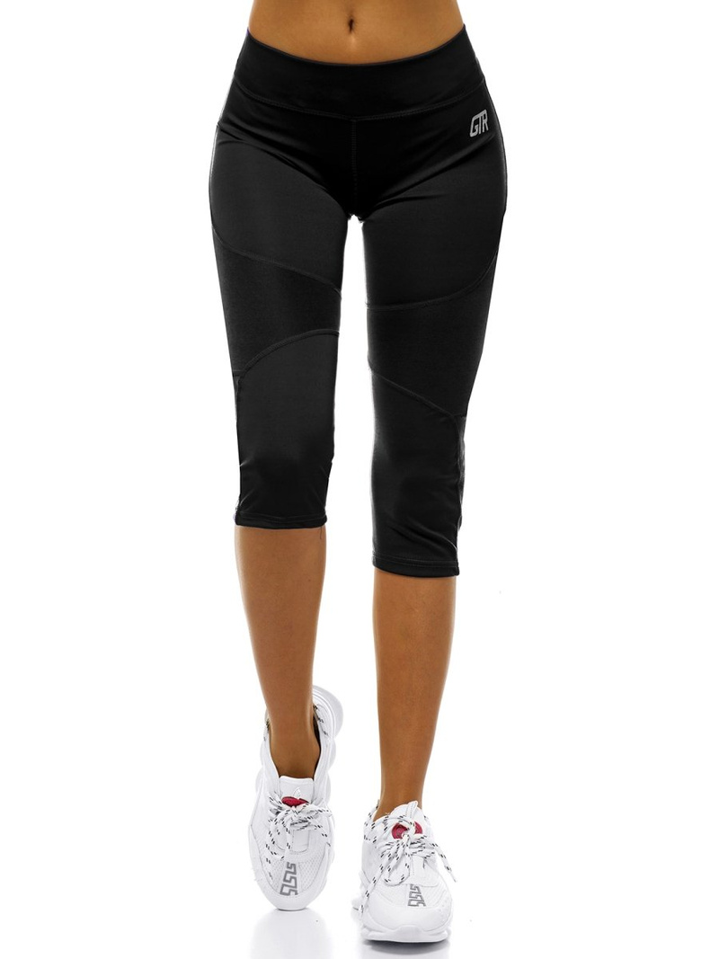 Damen Leggings Schwarz OZONEE X/1254