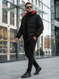 Herren Jacke Schwarz OZONEE JS/31M5003Z