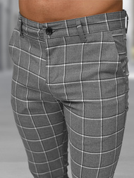 Herren Chino Hose Anthrazit OZONEE DJ/5522Z