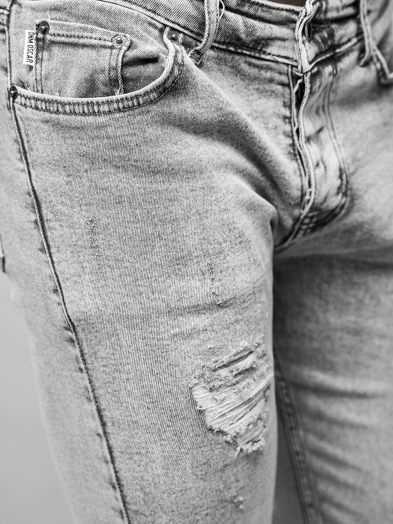 Herren Jeanshose Grau OZONEE O/2358/2