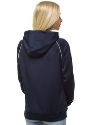 Damen Kapuzenpullover Marineblau OZONEE JS/JK88117/25