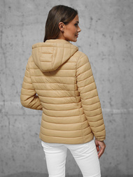 Damen Jacke Beige OZONEE JS/16M9101/254