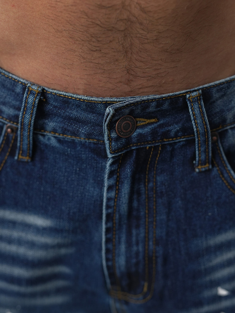 Herren Jeanshose Blau OZONEE O/KK2885