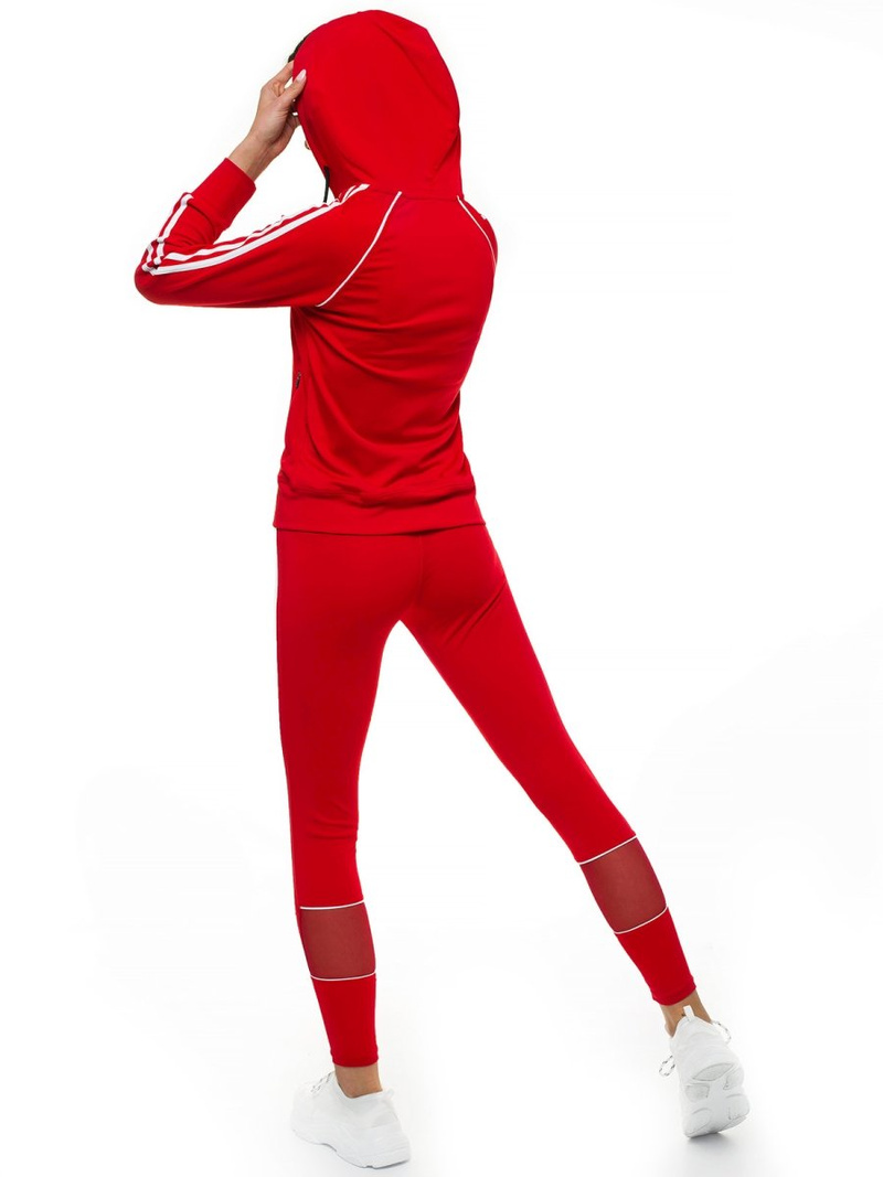 Zweiteiliges Trainingsanzug-Set Rot OZONEE JS/HD070/5