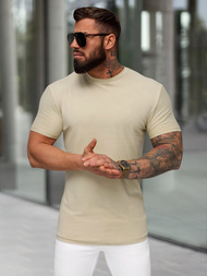 Herren T-shirt Hellbeige OZONEE NB/MT3001Z