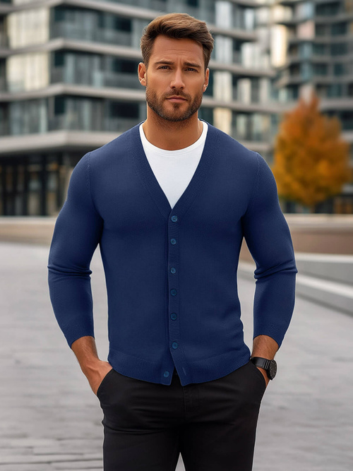 Herren Pullover Dunkelblau OZONEE NB/MM6006/5Z
