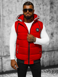 Herren Weste Rot OZONEE JS/84M3028/275