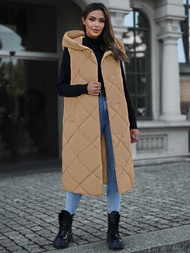 Damen Weste Camel OZONEE JS/5M3165/84Z