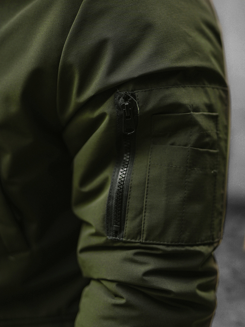 Herren Winterjacke Khaki OZONEE JS/M2019/136