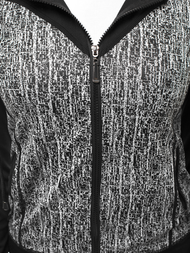 Zweiteiliges Trainingsanzug-Set Schwarz OZONEE O/8697/1