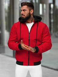Herren Jacke Rot OZONEE JS/62M9502/270