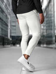 Herren Chino Hose Ecru OZONEE O/P4049Z