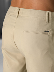 Herren Chino Shorts Beige OZONEE DJ/4400