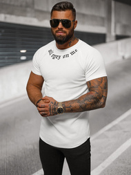 Herren T-shirt Weiß OZONEE O/T7256