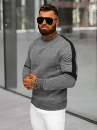 Herren Sweatshirt Dunkelgrau OZONEE JS/8B1322/5