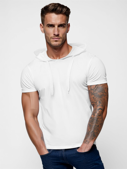 Herren T-shirt Weiß OZONEE JS/8T89/1Z