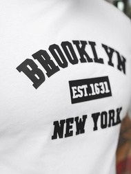 Herren T-shirt Weiß OZONEE NB/MT3134