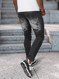 Herren Jeanshose Schwarz OZONEE NB/MP0152N