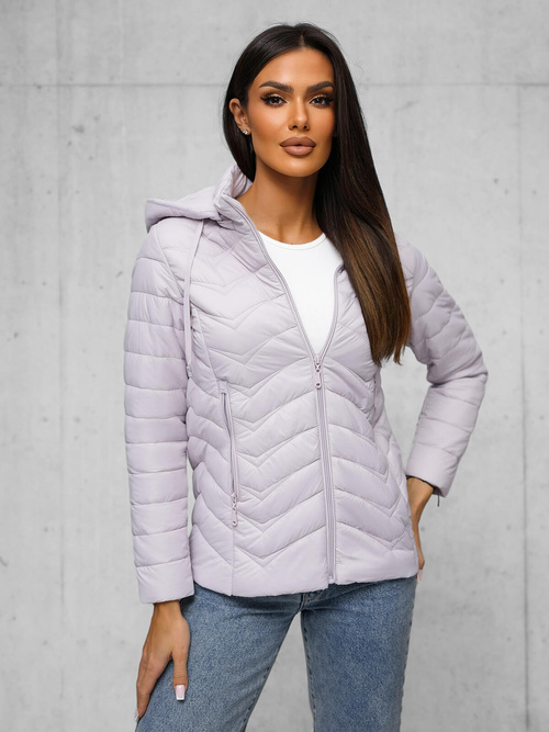 Damen Jacke Helles Lila OZONEE JS/16M9238/35