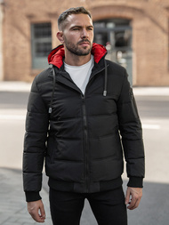 Herren Winterjacke Schwarz OZONEE JS/31M5003Z