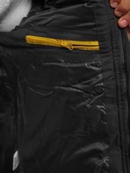 Herren Winterjacke Schwarz OZONEE JS/5M3135/392
