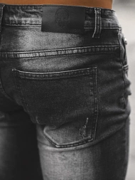 Herren Jeanshose Schwarz OZONEE NB/MP0126N