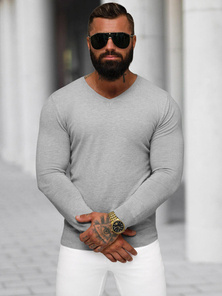 Herren Pullover Grau OZONEE NB/MMB601/2Z