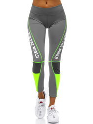 Damen Leggings Szürke OZONEE X/1256
