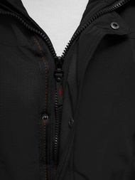 Herren Winterjacke Schwarz OZONEE JS/5M718/392