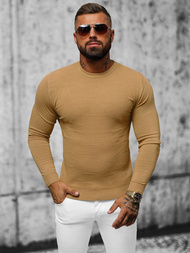 Herren Pullover Beige OZONEE O/ZZ190131