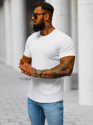 Herren T-shirt Weiß OZONEE O/7766T