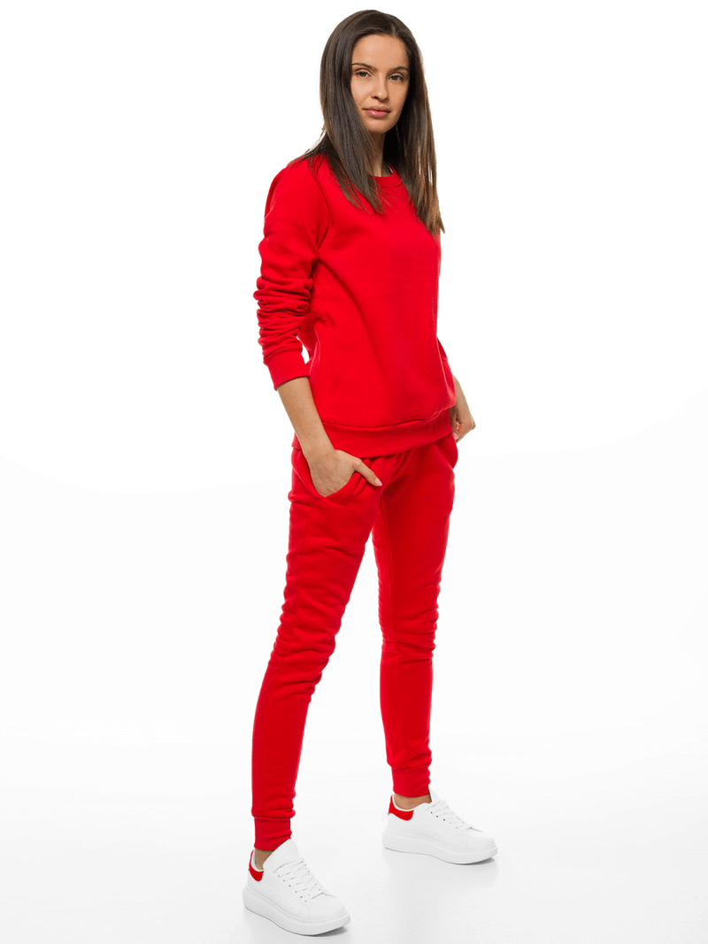 Damen Sporthose Rot OZONEE JS/CK01