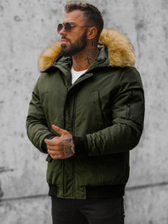 Herren Winterjacke Khaki OZONEE JS/M2019/136