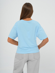 Damen T-shirt Hellblau OZONEE JS/RJ77247