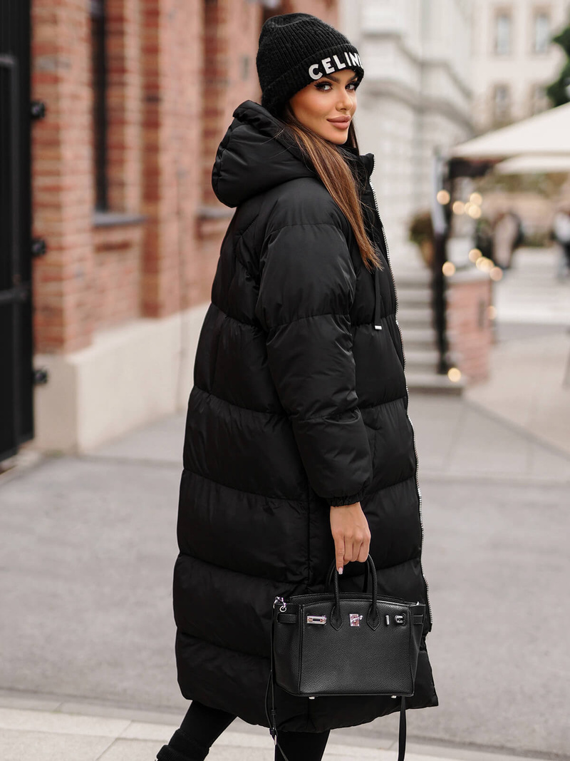 Damen Jacke Schwarz OZONEE JS/5M3163/392Z