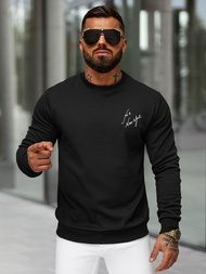 Herren Sweatshirt Schwarz OZONEE O/P2031Z