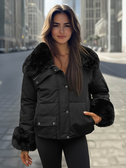 Damen Jacke Schwarz OZONEE O/H833Z