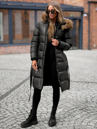 Damen Jacke Schwarz OZONEE JS/5M3298/392Z