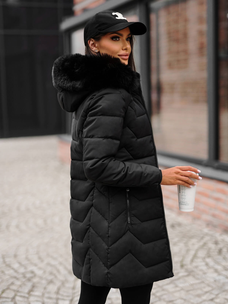 Damen Jacke Schwarz OZONEE JS/16M9121/392Z