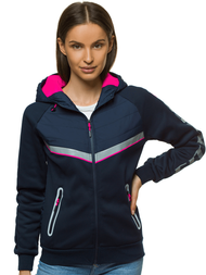 Damen Jacke Dunkelblau OZONEE JS/KSW4012