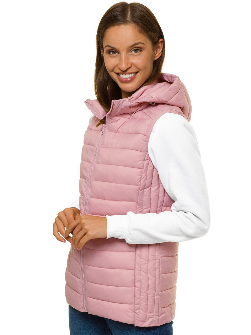Damen Weste Puderrosa OZONEE JS/M23039/354